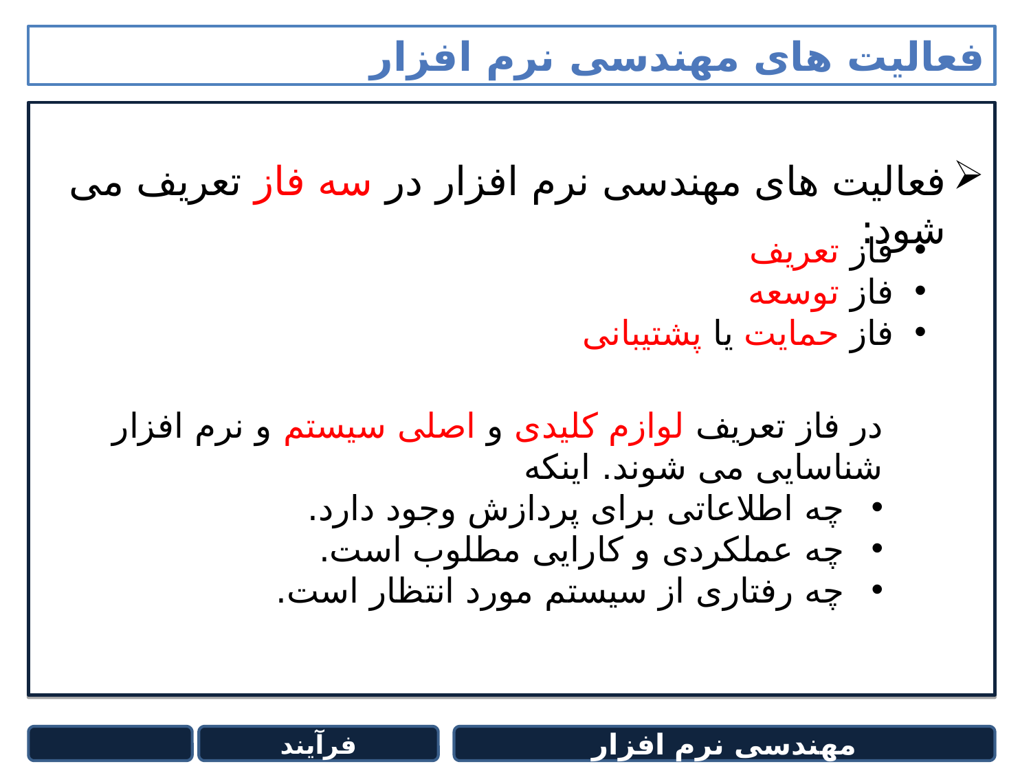 پاورپوینت فرآیند نرم افزار - اسلاید 5