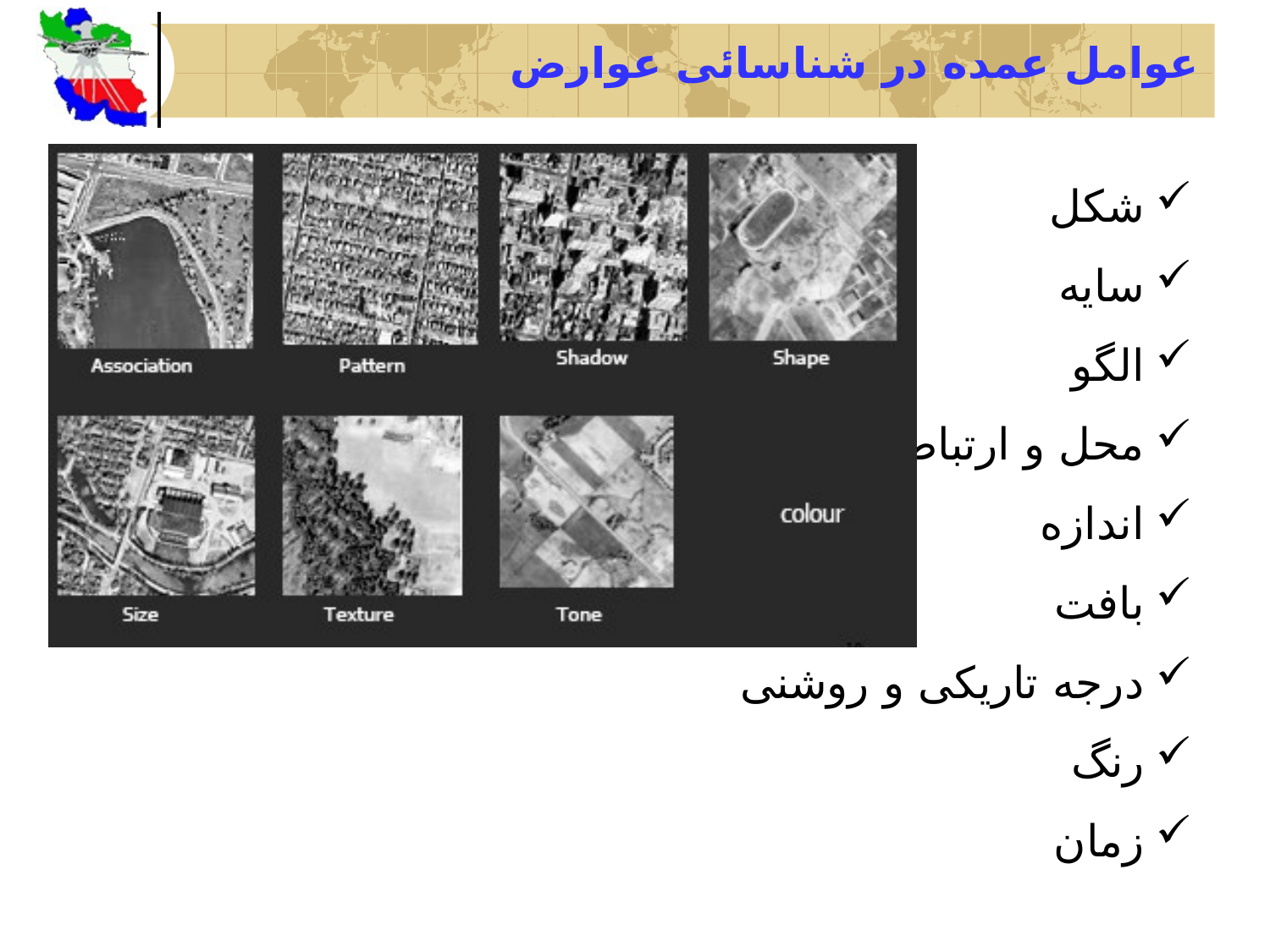 تفسير عکسهای هوایی (Areal  Photo Interpretation)