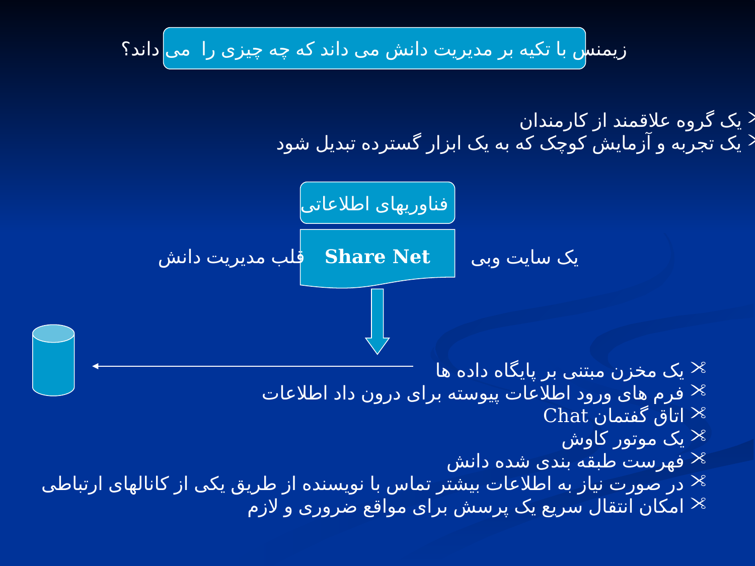 پاورپوینت مدیریت دانش - اسلاید 3