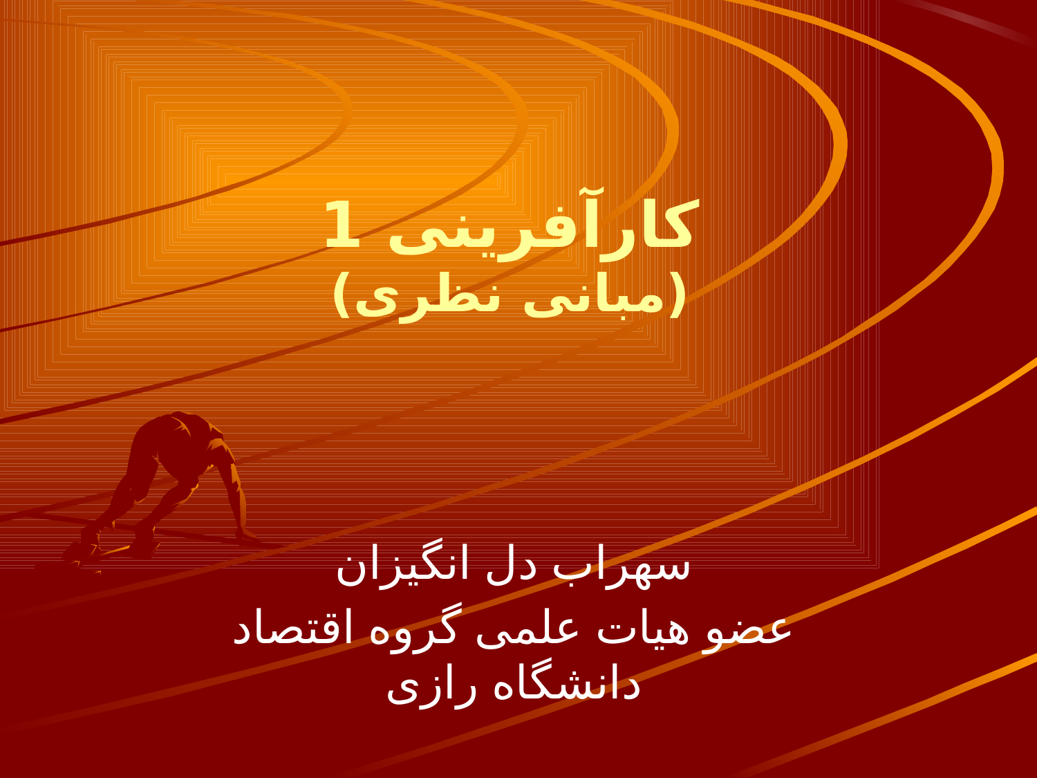 کارآفرینی 1 (مبانی نظری)