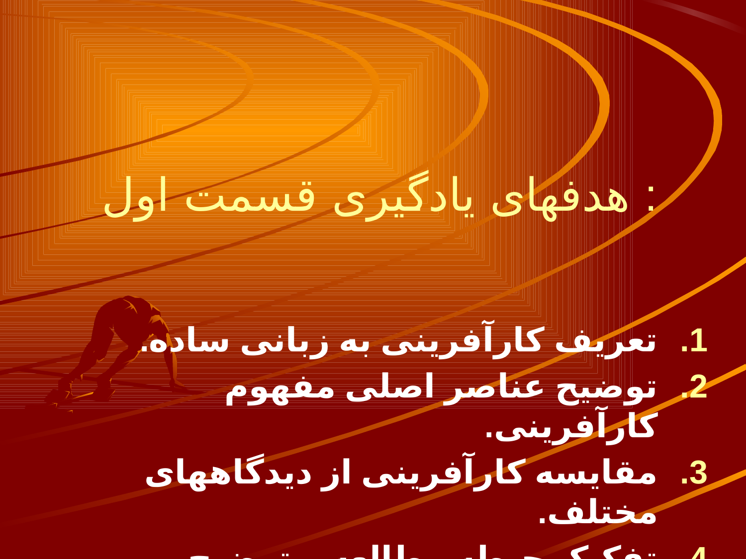 کارآفرینی 1 (مبانی نظری)