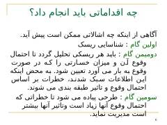 پاورپوینت مهندسی نرم افزار (مدیریت و تحلیل ریسک) - اسلاید 6