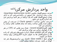پاورپوینت سخت افزار رايانه - اسلاید 7