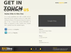 قالب پاورپوینت ارائه شرکتی با نمودار و اینفوگرافیک - اسلاید 7