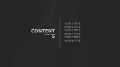 قالب پاورپوینت دارک برای معرفی برند و نمونه کار - اسلاید 2