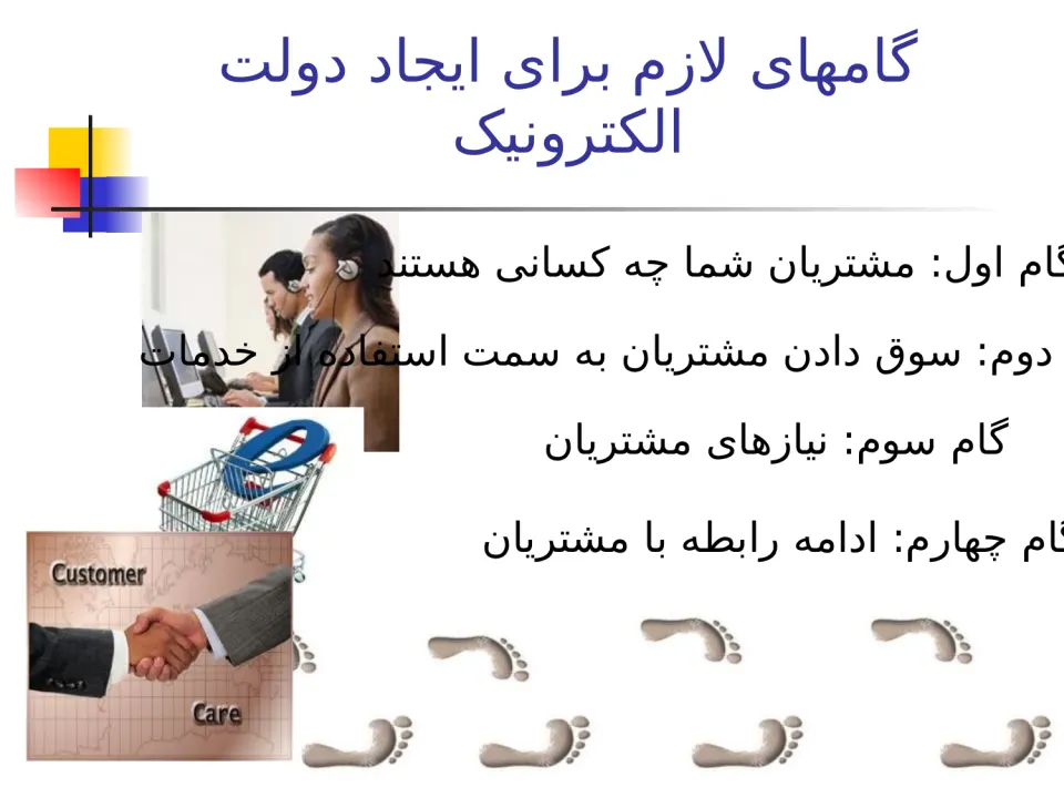 پاورپوینت مقایسه دولت الکترونیک در کشورهای مختلف - اسلاید 3