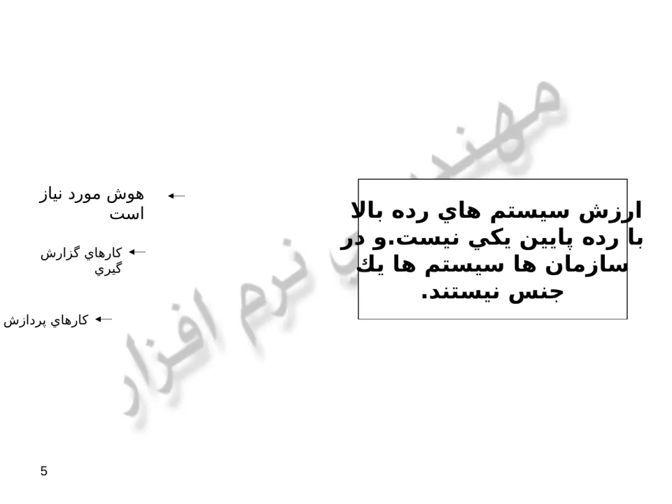 پاورپوینت نرم افزار كامپيوتری - اسلاید 5