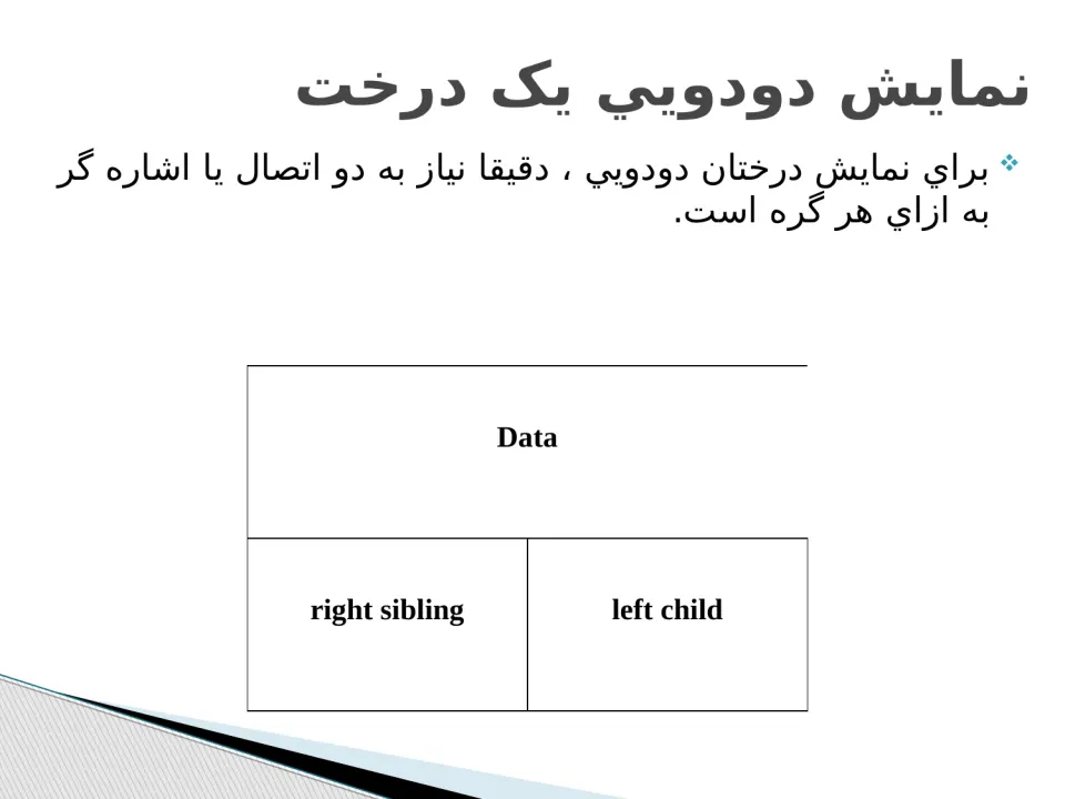 پاورپوینت ساختمان درخت - اسلاید 12